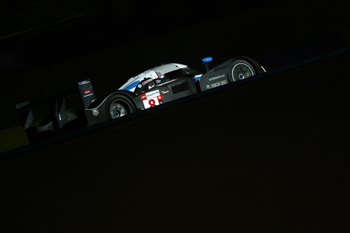 Peugeot at night